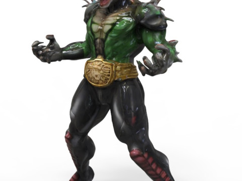 Monster Creature Model 3D