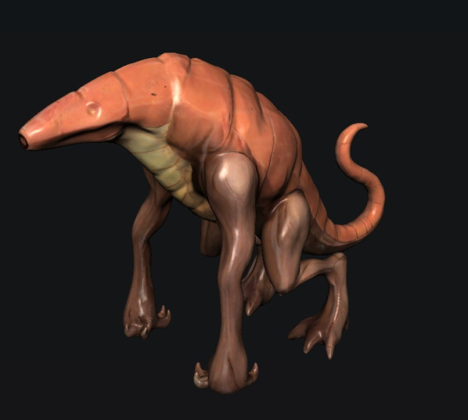 Creature 3Dモデル .c4d .max .obj .3ds .fbx .stl .blend 
