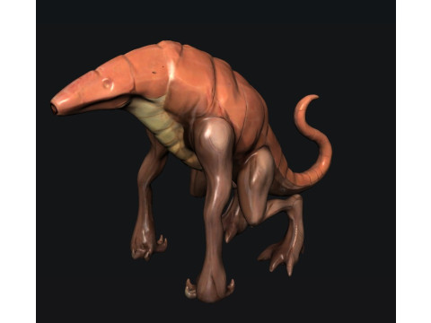 Creature Model 3D