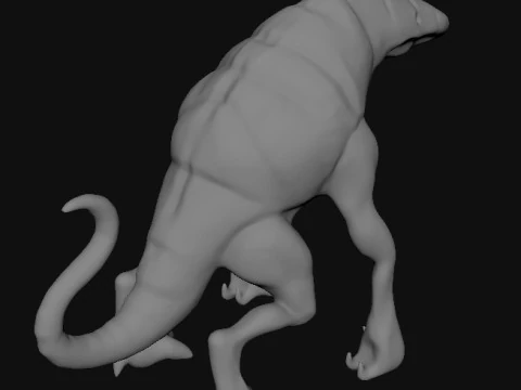 Creature 3D Model