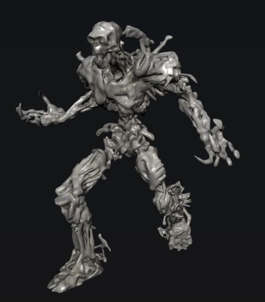 Criatura Modelo 3D .c4d .max .obj .3ds .fbx .stl .blend