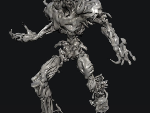 Creature Model 3D