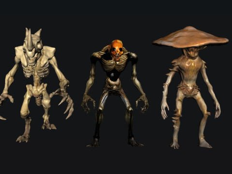 Creature 3Dモデル