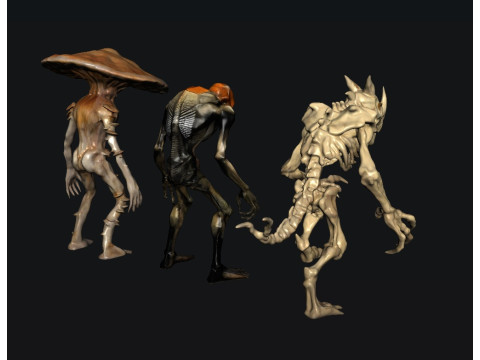 Creature 3Dモデル