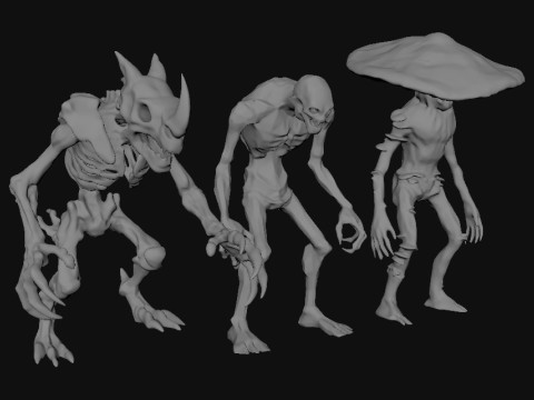 Creature 3Dモデル