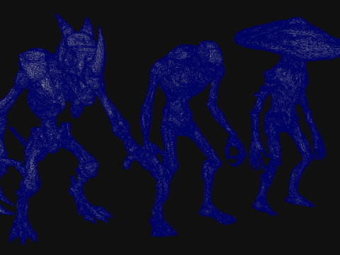 Creature 3Dモデル