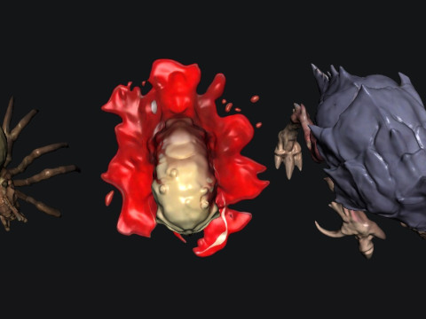 Creature 3D Model