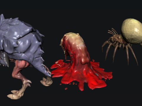 Creature 3D Model