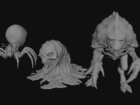 Creature 3D Model