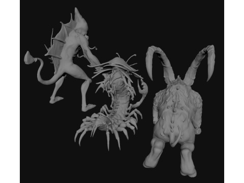 Creature 3Dモデル