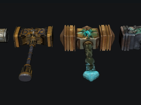 Hammer 3D 모델