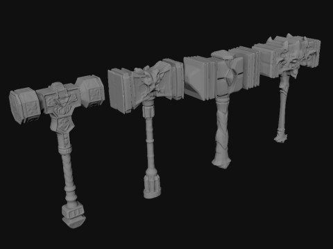 Hammer 3D 모델