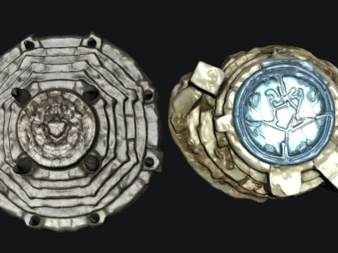Stone Portal 3Dモデル