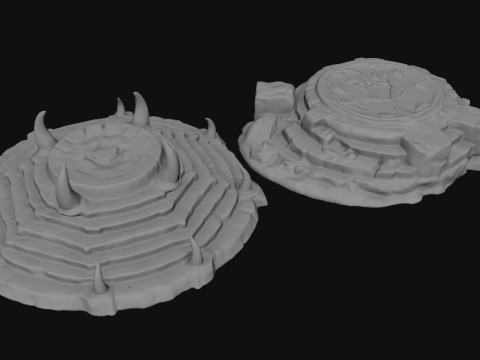 Stone Portal 3Dモデル