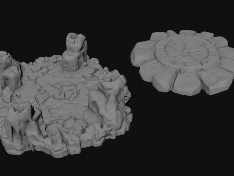 Stone Portal 3D 模型