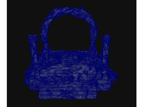 Stone Portal 3D Model