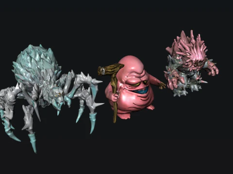 Істота 3D Модель