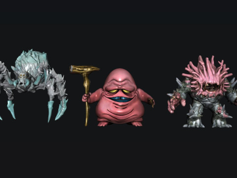 Creature 3Dモデル
