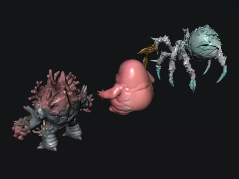 Creature 3Dモデル