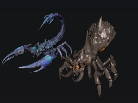 Creature Scorpion 3Dモデル