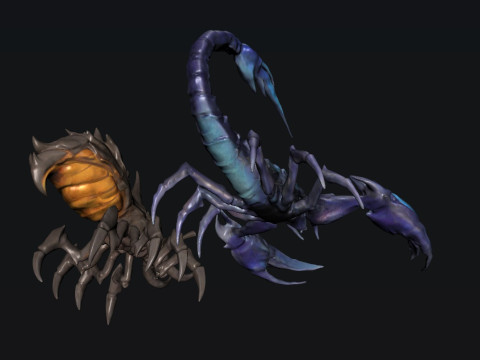 Creature Scorpion Modello 3D