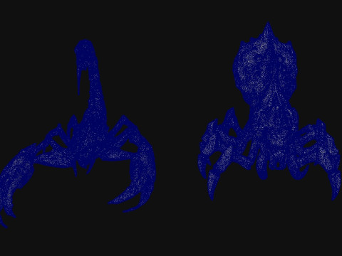 Creature Scorpion Modello 3D