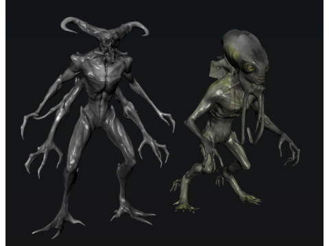 Creature 3Dモデル