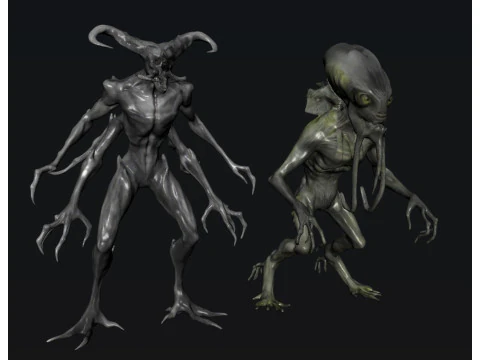 Істота 3D Модель