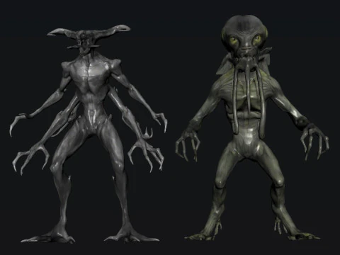 Creature 3D Model