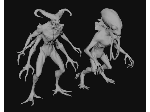 Creature 3D Model