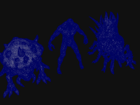 Creature Monsters 3Dモデル