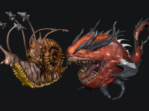 Creature 3Dモデル