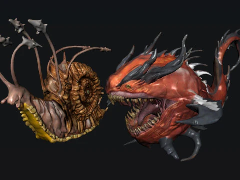 Істота 3D Модель