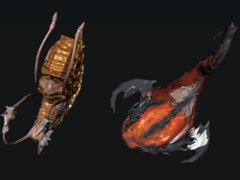 Creature 3D Model