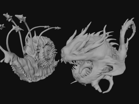 Creature 3D Model
