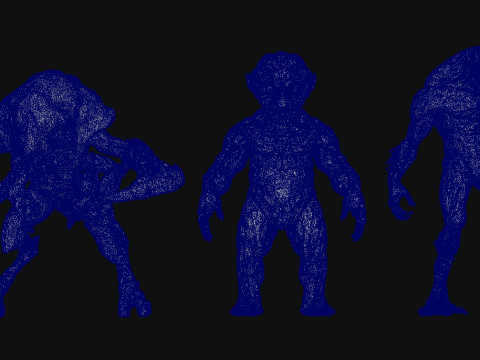 Monster Creature 3D Model