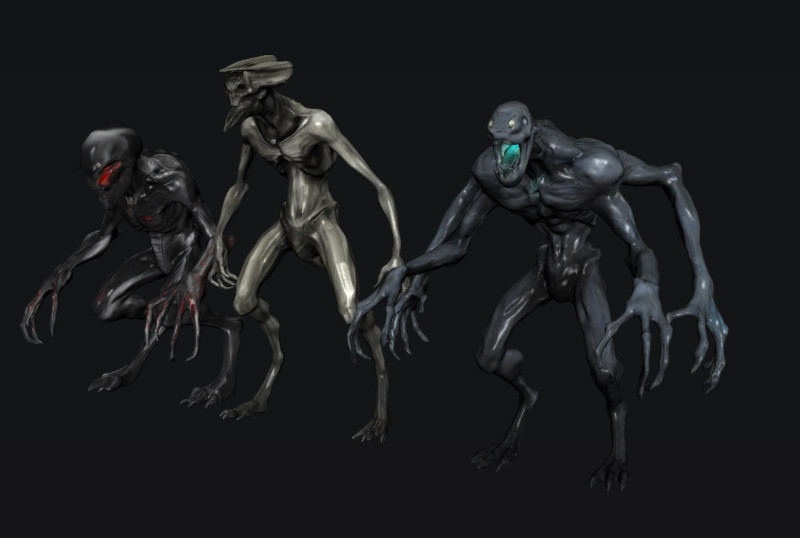 Monster Creature 3Dモデル .c4d .max .obj .3ds .fbx .stl .blend 