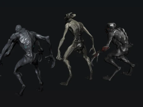 Monster Creature 3D Model