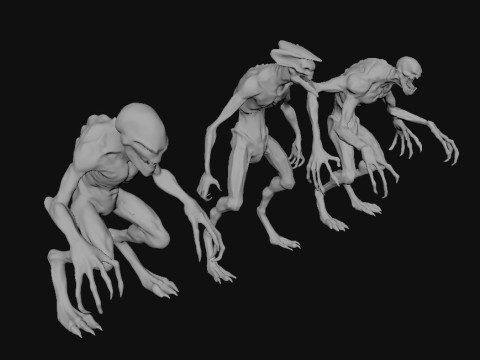 Monster Creature 3Dモデル