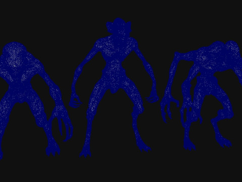 Monster Creature 3Dモデル