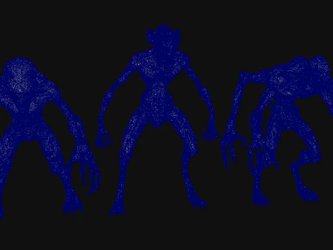 Monster Creature 3D Model
