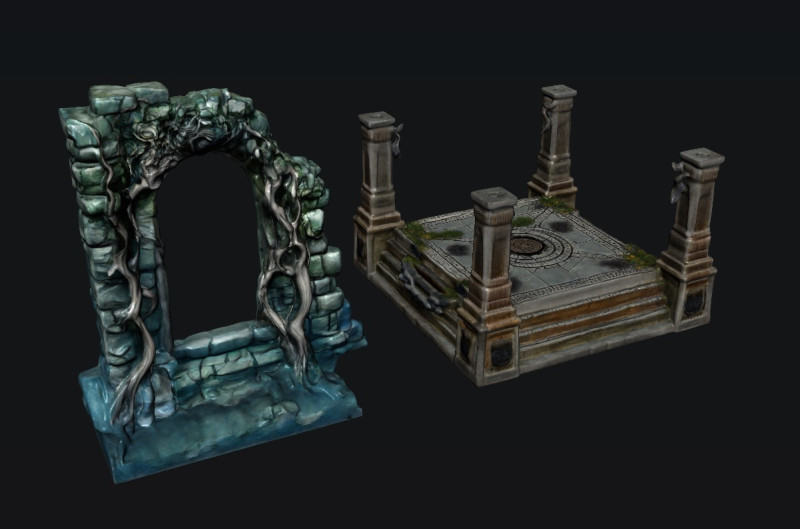 Architecture 3D Model .c4d .max .obj .3ds .fbx .stl .blend 