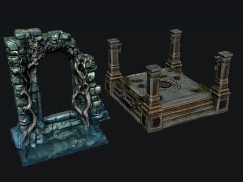 Архітектура 3D Модель