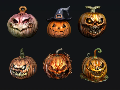 гарбуз 3D Модель