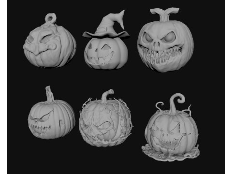 Pumpkin 3D Model