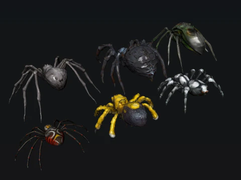 Aranha Modelo 3D