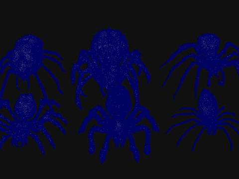 Spider 3Dモデル