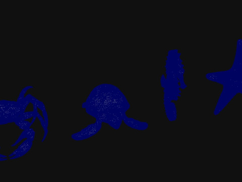 Sea Animals 3Dモデル