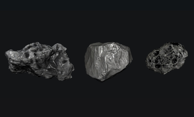Asteroid Space 3Dモデル .c4d .max .obj .3ds .fbx .stl .blend 