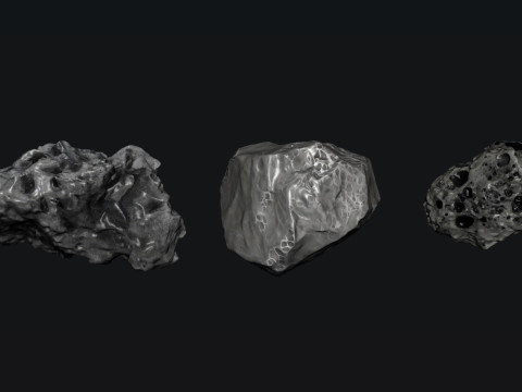 Asteroid Space Model 3D